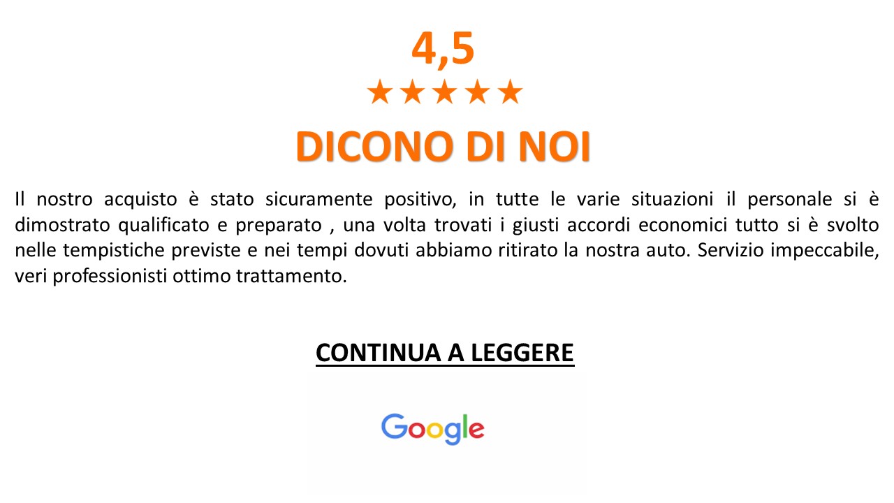 Concessionaria Gruppo Zago - Recensioni